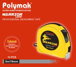 PROFESSIONAL MEASURING TAPE - WARRIOR LOCK