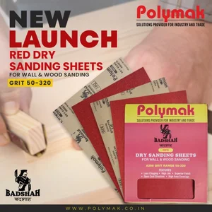 Red Dry Sanding Sheets - Image 2