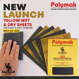 Yellow Wet & Dry Sanding Sheets - Image 2